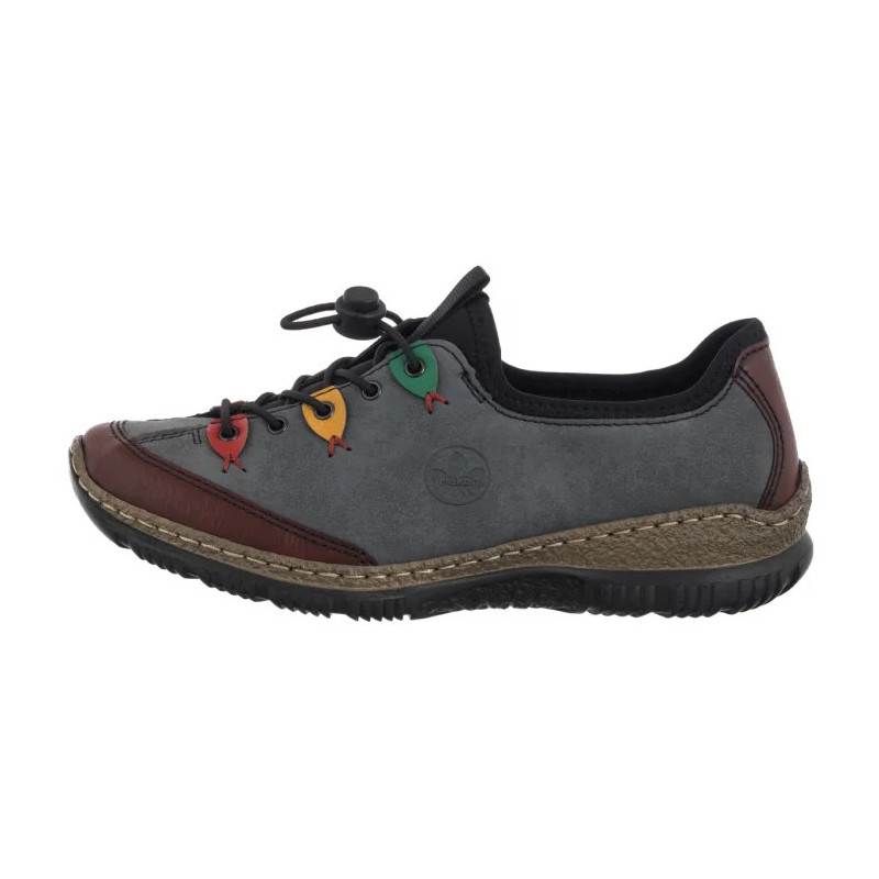 Rieker Szare N3271-14 Blue (RI185-b) batai