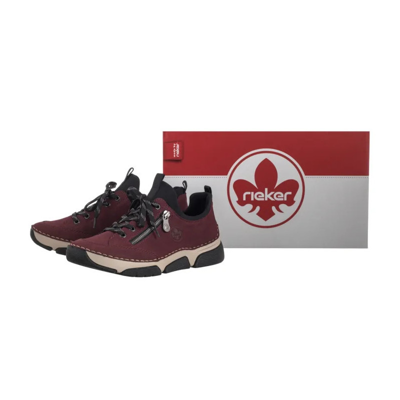 Rieker Czerwone 45973-36 Red (RI186-c) batai