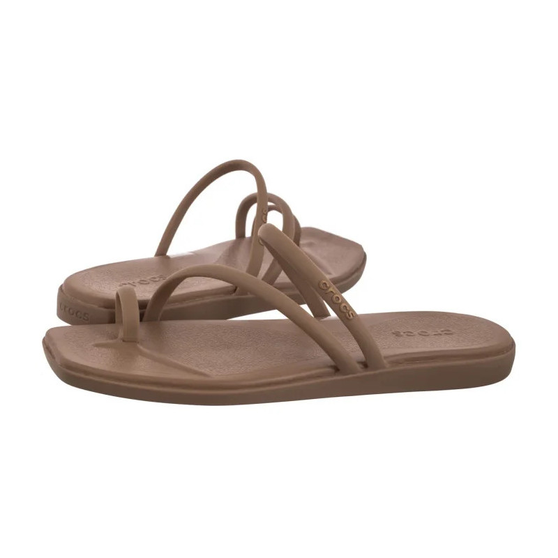 Crocs Miami Toe Loop Sandal Milk Chocolate 209862-2JJ (CR348-c) šlepetės