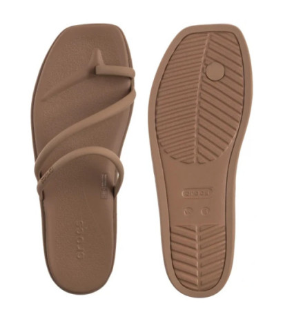 Crocs Miami Toe Loop Sandal Milk Chocolate 209862-2JJ (CR348-c) šlepetės
