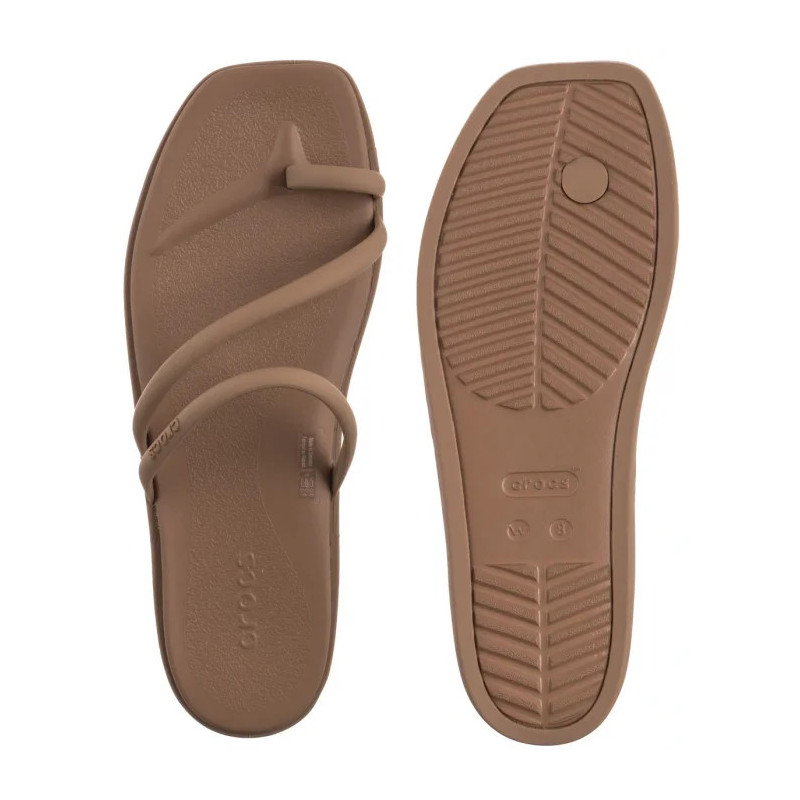 Crocs Miami Toe Loop Sandal Milk Chocolate 209862-2JJ (CR348-c) šlepetės