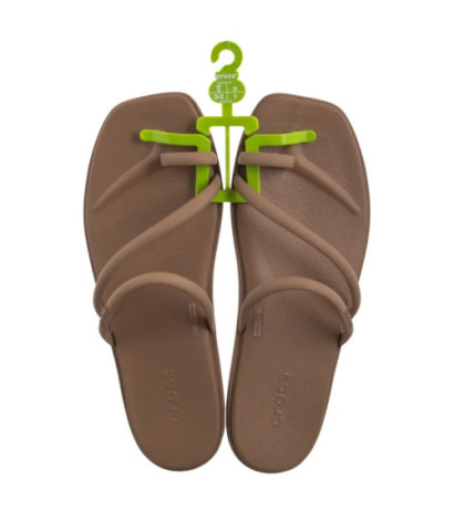 Crocs Miami Toe Loop Sandal Milk Chocolate 209862-2JJ (CR348-c) šlepetės