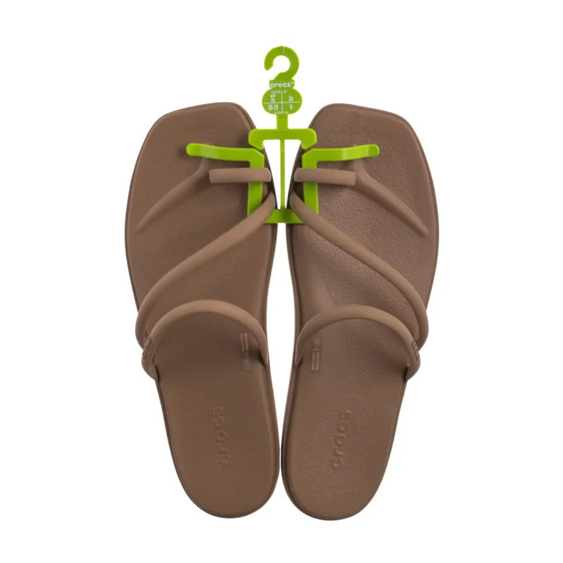 Crocs Miami Toe Loop Sandal Milk Chocolate 209862-2JJ (CR348-c) šlepetės