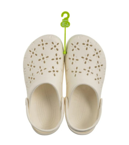 Crocs Classic Floral Cut Out Clog Taupe 210927-214 (CR389-b) Moteriški batai/šlepetės