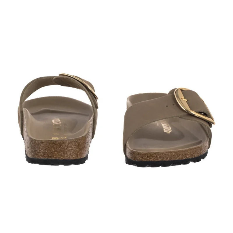 Birkenstock Madrid Big Buckle Tabacco Brown 1030467 (BK326-a) Moteriški batai/šlepetės