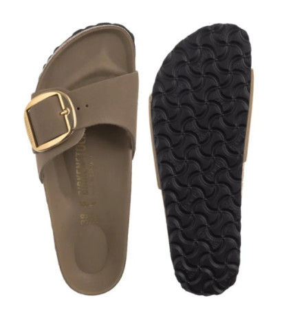 Birkenstock Madrid Big Buckle Tabacco Brown 1030467 (BK326-a) Moteriški batai/šlepetės