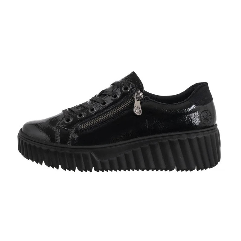 Rieker Czarne N2501-00 Black (RI278-a) bateliai