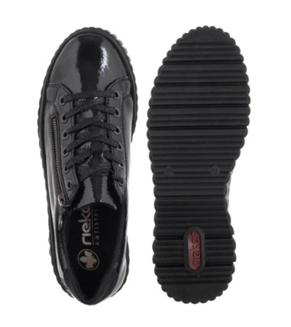 Rieker Czarne N2501-00 Black (RI278-a) bateliai