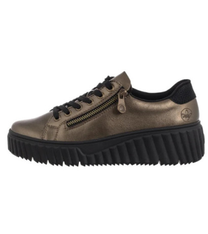 Rieker Brązowe N2501-90 Bronze (RI278-b) bateliai
