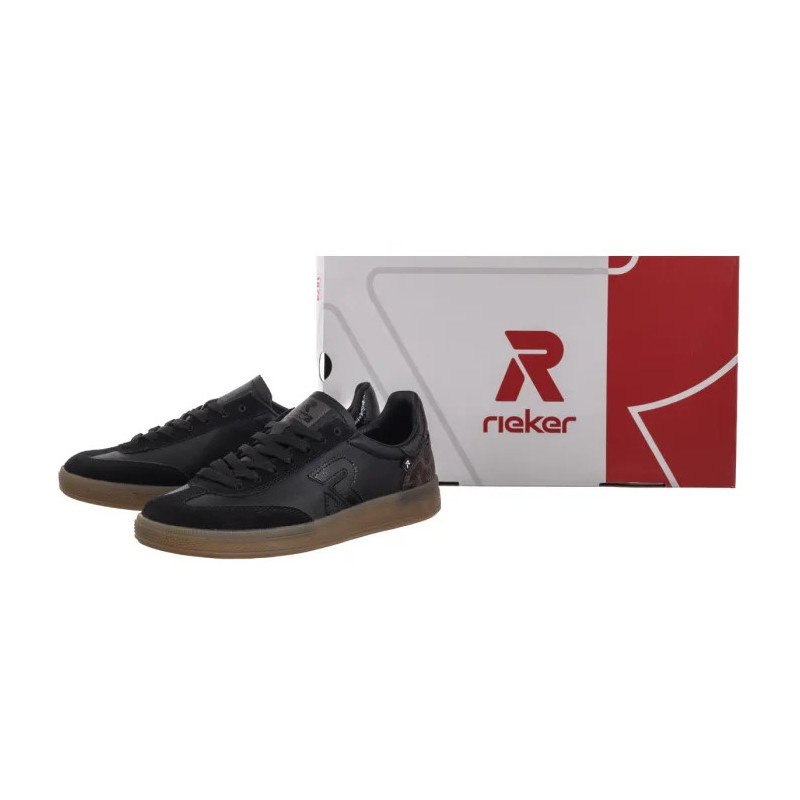 Rieker Czarne W2200-03 Black (RI279-a) batai