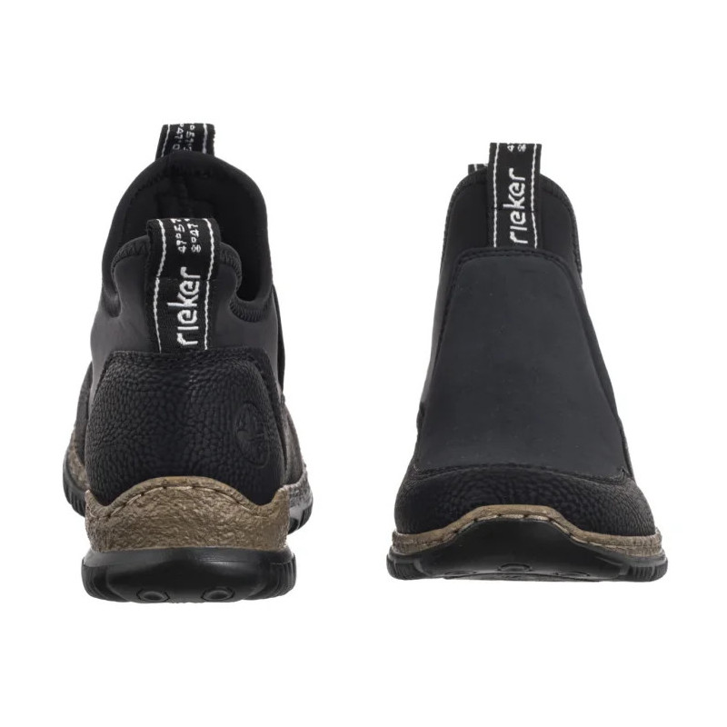 Rieker Czarne N3275-00 Black (RI280-a) batai