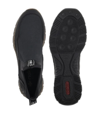 Rieker Czarne N3275-00 Black (RI280-a) batai