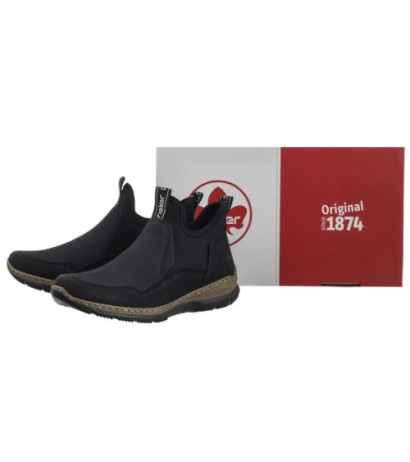 Rieker Czarne N3275-00 Black (RI280-a) batai