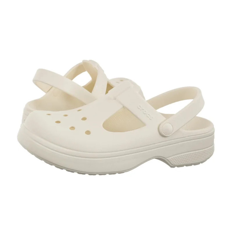 Crocs Classic Mary Jane Clog K Chalk 210615-0WV (CR387-c) sandalai