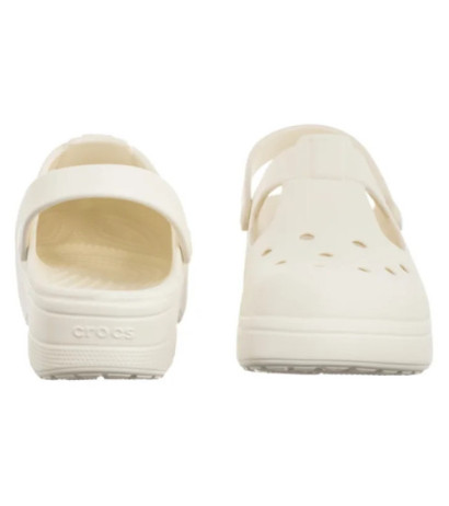 Crocs Classic Mary Jane Clog K Chalk 210615-0WV (CR387-c) sandalai