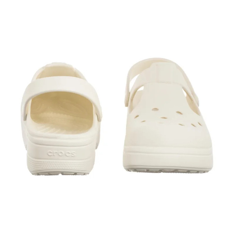 Crocs Classic Mary Jane Clog K Chalk 210615-0WV (CR387-c) sandalai