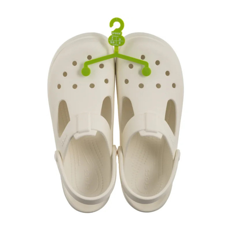 Crocs Classic Mary Jane Clog K Chalk 210615-0WV (CR387-c) sandalai