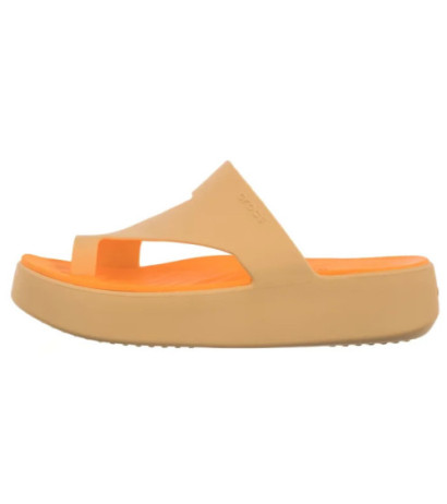 Crocs Getaway Platform Toe Loop Golden Hour 210834-78Z (CR375-c) šlepetės