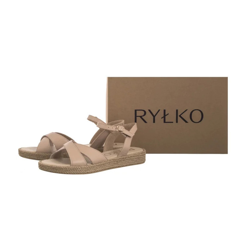 Ryłko Beżowe 1IG21_Z_ _6NY (RY1109-a) sandalai