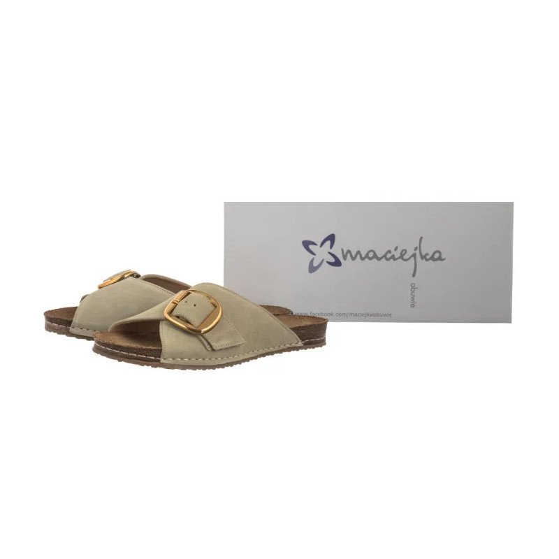 Maciejka Pistacjowe 07000-22/00-5 (MA1400-b) Moteriški batai/šlepetės