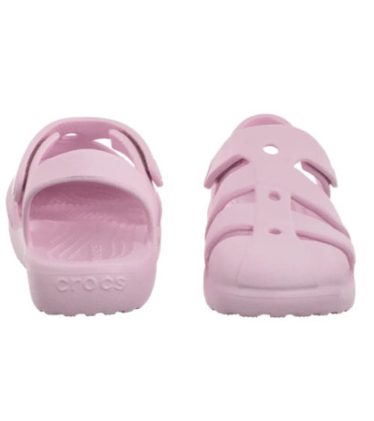 Crocs Clissiac Fisherman K Pink Milk 210625-6ZW (CR384-b) sandalai