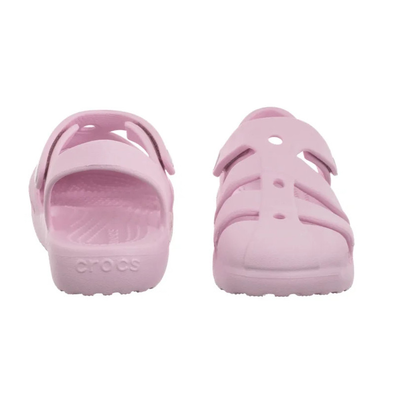 Crocs Clissiac Fisherman K Pink Milk 210625-6ZW (CR384-b) sandalai