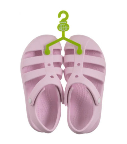 Crocs Clissiac Fisherman K Pink Milk 210625-6ZW (CR384-b) sandalai