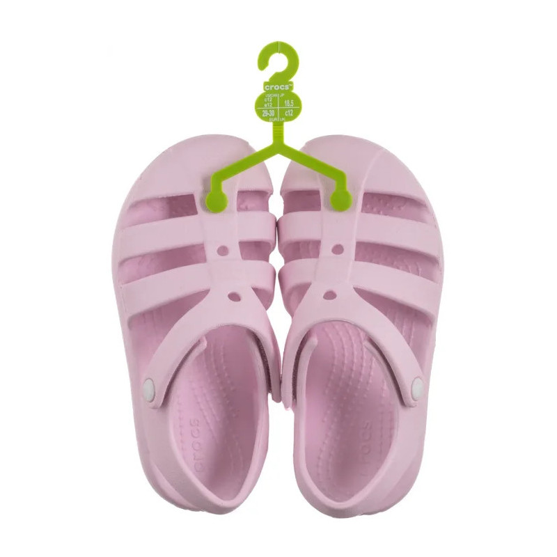 Crocs Clissiac Fisherman K Pink Milk 210625-6ZW (CR384-b) sandalai