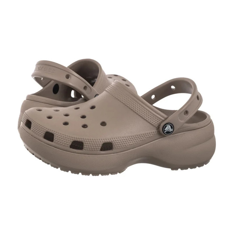 Crocs Classic Platform Clog W Pale Blush 206750-6RL (CR211-j) Moteriški batai/šlepetės