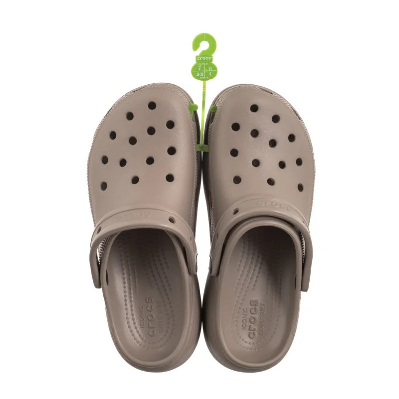 Crocs Classic Platform Clog W Pale Blush 206750-6RL (CR211-j) Moteriški batai/šlepetės