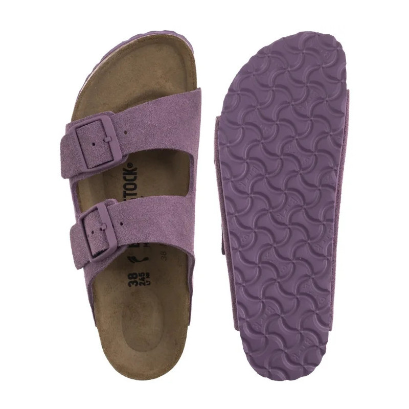Birkenstock Arizona Bs Mauve 1030636 (BK199-h) Moteriški batai/šlepetės