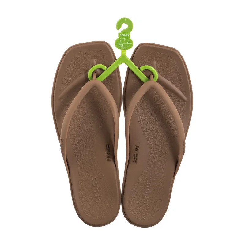 Crocs Miami Flip Milk Chocolate 211435-2JJ (CR379-b) šlepetės