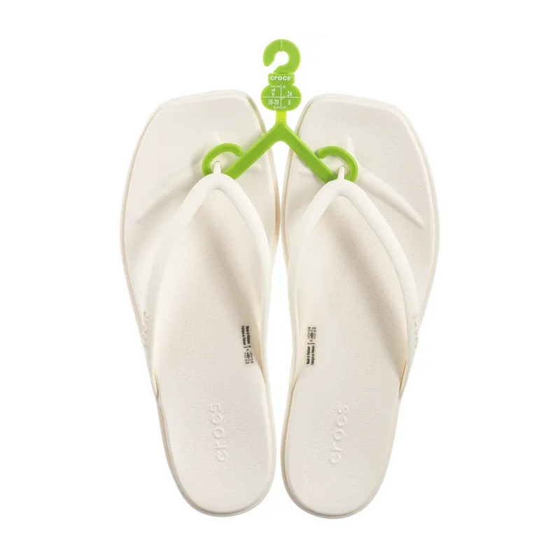 Crocs Miami Flip Chalk 211435-0WV (CR379-c) šlepetės
