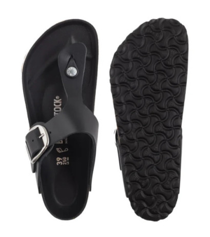 Birkenstock Gizeh Big Buckle Black 1018753 (BK313-a) šlepetės