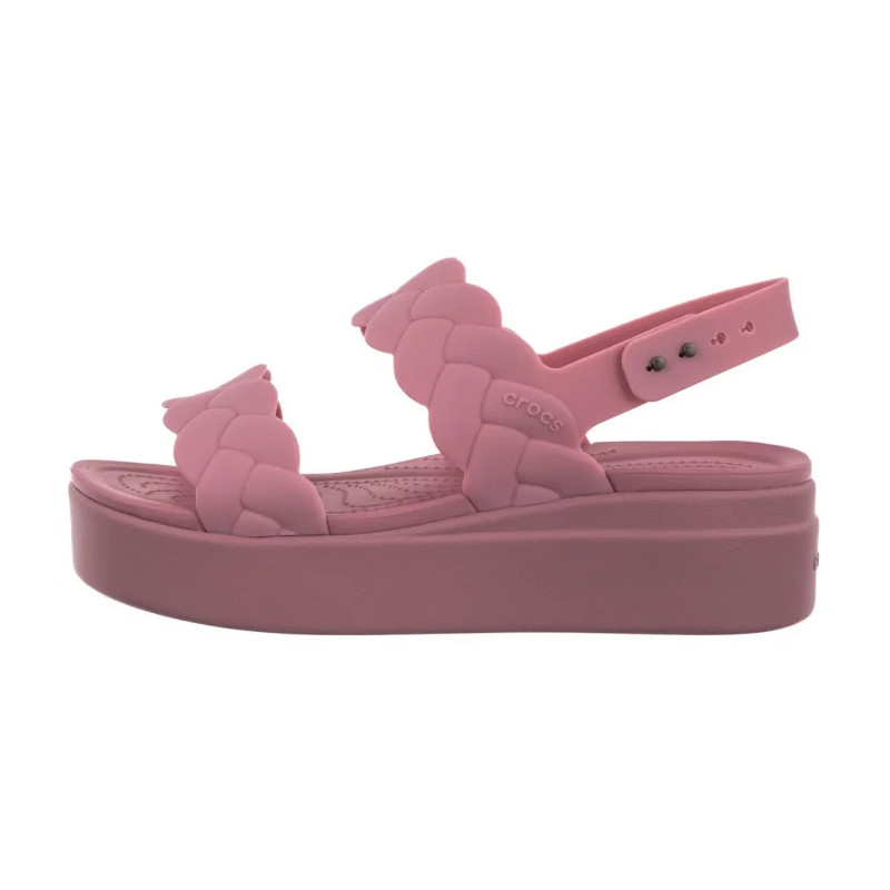 Crocs Brooklyn Woven Upper Lw Rosette 209977-6XX (CR383-c) sandalai