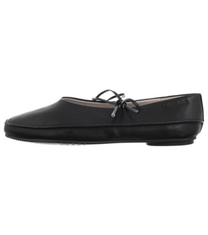 Calvin Klein Ballerina Mary Jane Strap Lth Ck Black HW0HW02656 BEH (CK678-a) bateliai