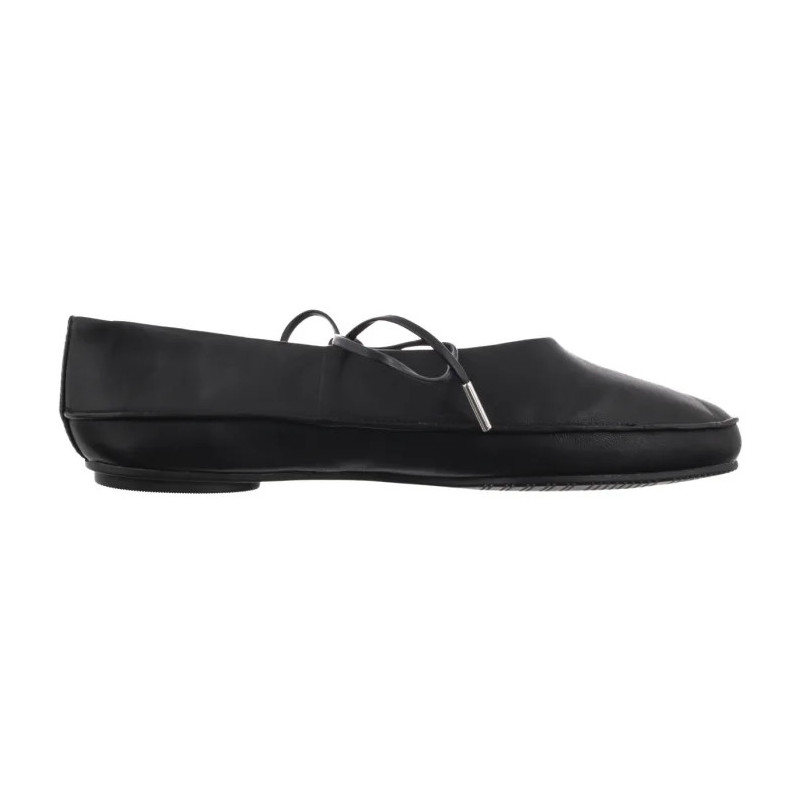 Calvin Klein Ballerina Mary Jane Strap Lth Ck Black HW0HW02656 BEH (CK678-a) bateliai