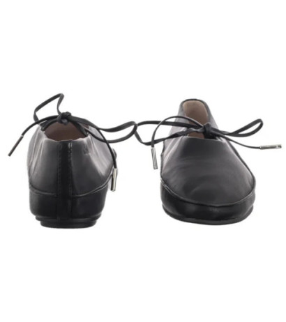 Calvin Klein Ballerina Mary Jane Strap Lth Ck Black HW0HW02656 BEH (CK678-a) bateliai