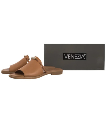 Venezia Brązowe B031LEBROBK110 (VE853-a) Moteriški batai/šlepetės