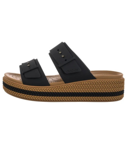 Crocs Brooklyn Woven Buckle Black 209978-001 (CR398-a) 