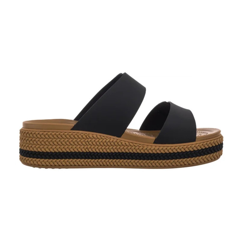 Crocs Brooklyn Woven Buckle Black 209978-001 (CR398-a) 