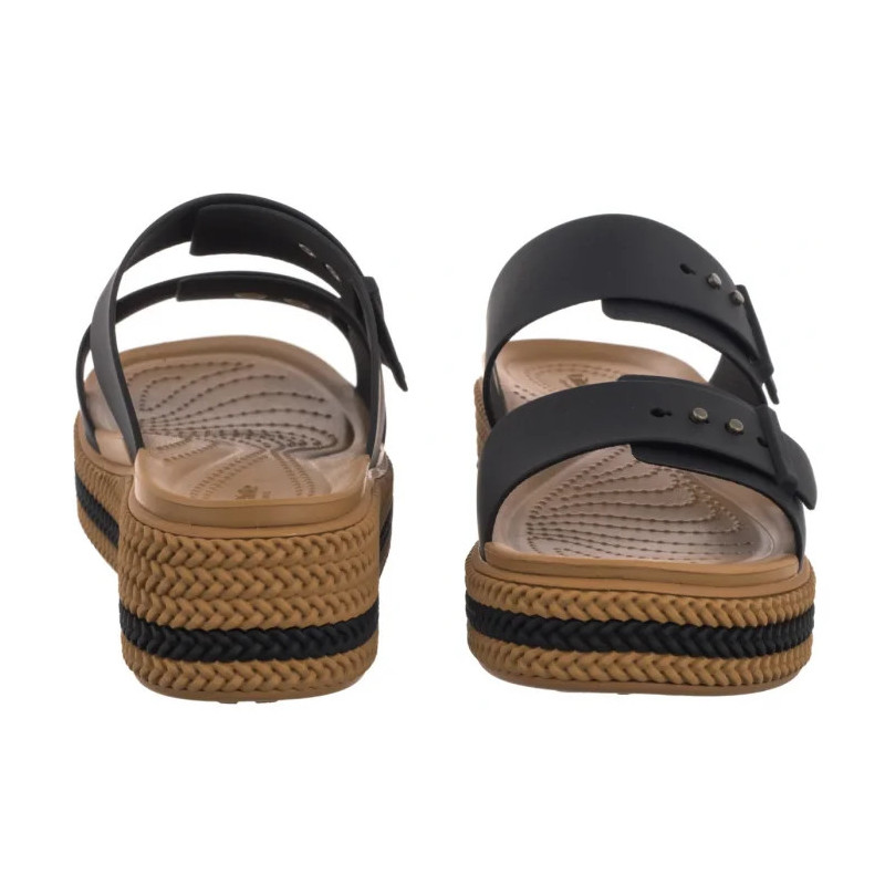 Crocs Brooklyn Woven Buckle Black 209978-001 (CR398-a) 
