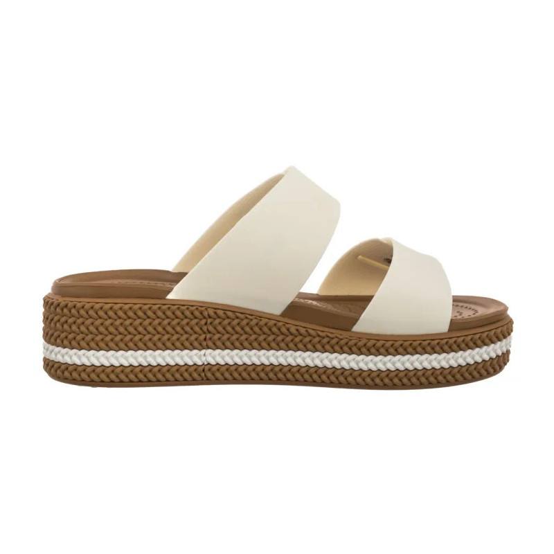 Crocs Brooklyn Woven Buckle Chalk 209978-0WV (CR398-b) 