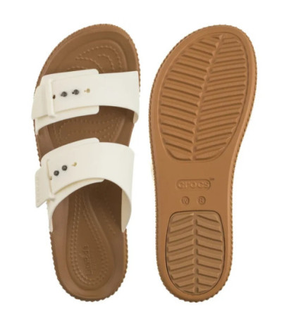 Crocs Brooklyn Woven Buckle Chalk 209978-0WV (CR398-b) 