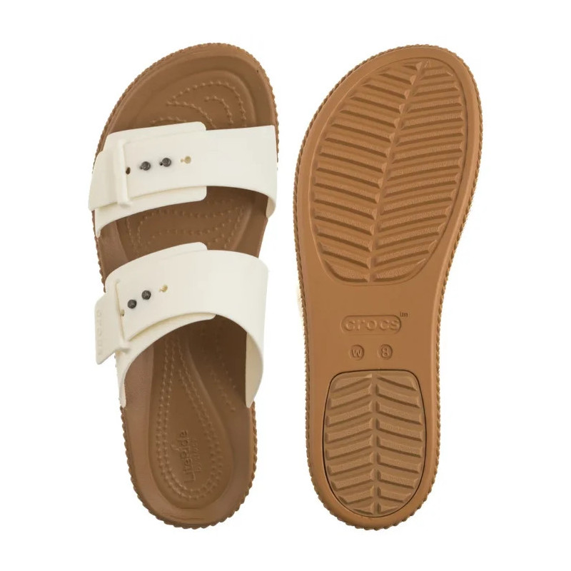 Crocs Brooklyn Woven Buckle Chalk 209978-0WV (CR398-b) 