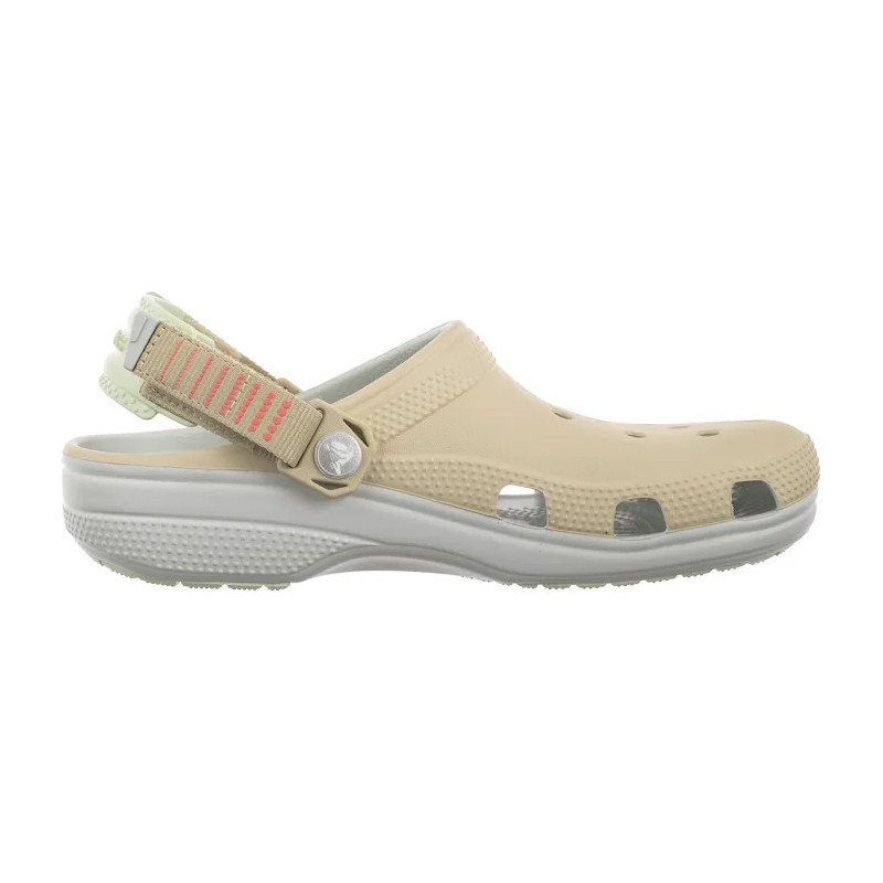 Crocs Classic Turbo Clog Bone 211287-2Y2 (CR399-a) Moteriški batai/šlepetės