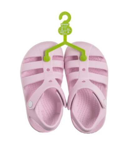 Crocs Classic Fisherman T Pink Milk 210626-6ZW (CR390-b) sandalai
