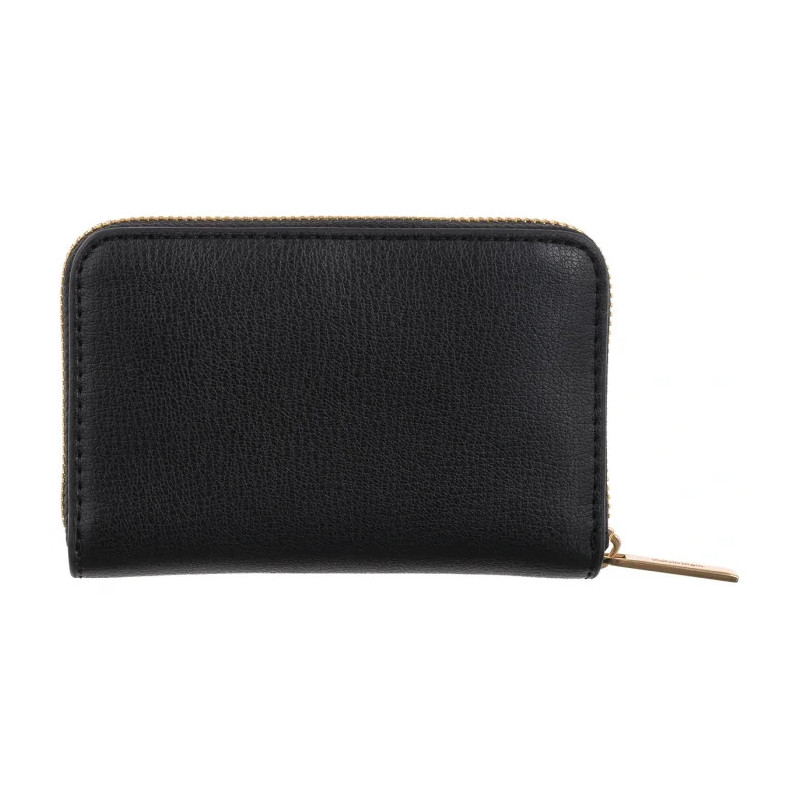 Calvin Klein Foil Logo Medium Zip Around Black/Toasted Coconut LV04F1091G 332 (CK683-a) rankinė