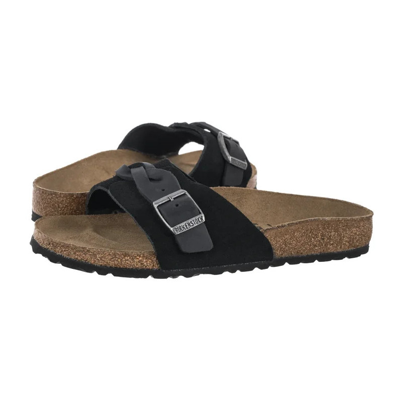 Birkenstock Oita Braided Black 1030549 (BK264-e) Moteriški batai/šlepetės