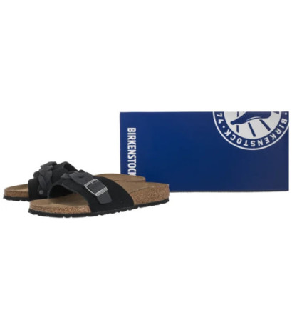 Birkenstock Oita Braided Black 1030549 (BK264-e) Moteriški batai/šlepetės